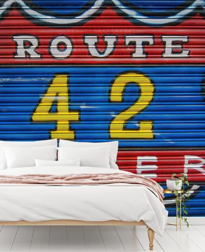 Reitti 42 Graffiti Taustakuva