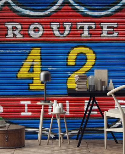 Route 42 Graffiti Wallpaper
