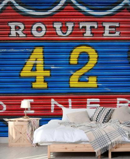 Reitti 42 Graffiti Taustakuva Reitti 42 Graffiti Taustakuva