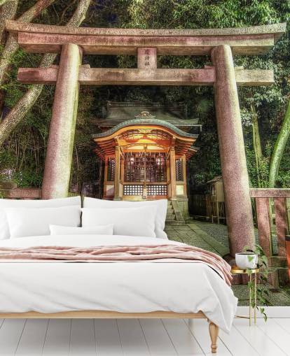 oriental shrine behang