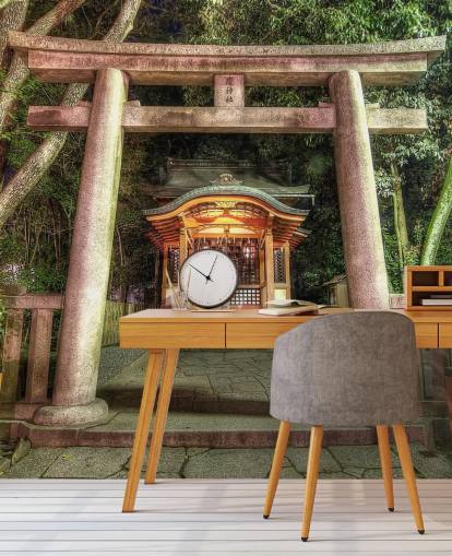oriental shrine behang