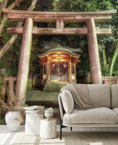 itämainen pyhäkkö tapetti