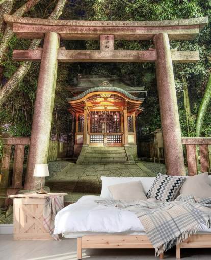 oriental shrine wallpaper oriental shrine wallpaper