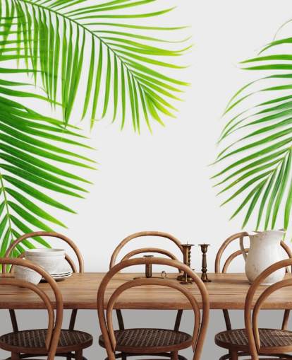 light green palm leaves wallpaper light green palm leaves wallpaper