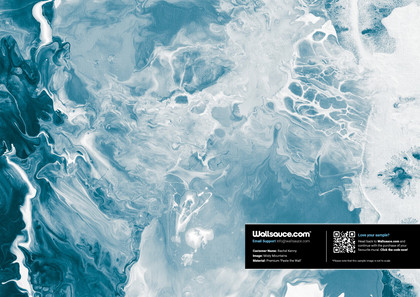 Blues Wallpaper Mural | Wallsauce UK