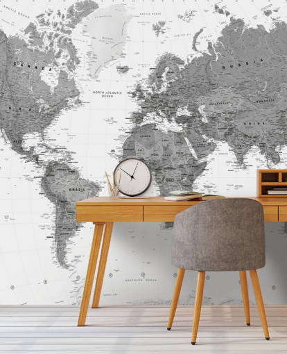Dark Gray World Map Wallpaper Dark Gray World Map Wallpaper