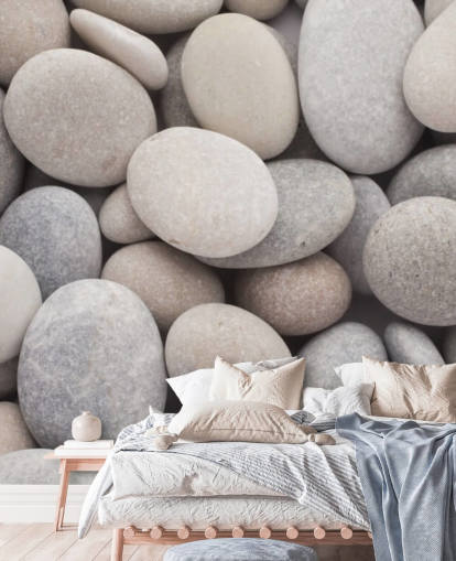 Kiezelmuur Pebble behang