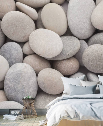 Pebble Wall Pebble Bakgrunn Pebble Wall Pebble Bakgrunn