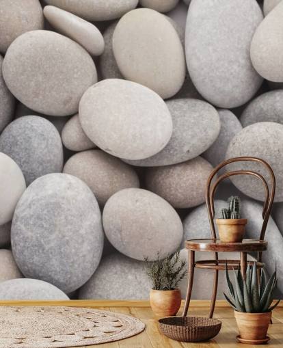 Pebble Wall Pebble Wallpaper Pebble Wall Pebble Wallpaper