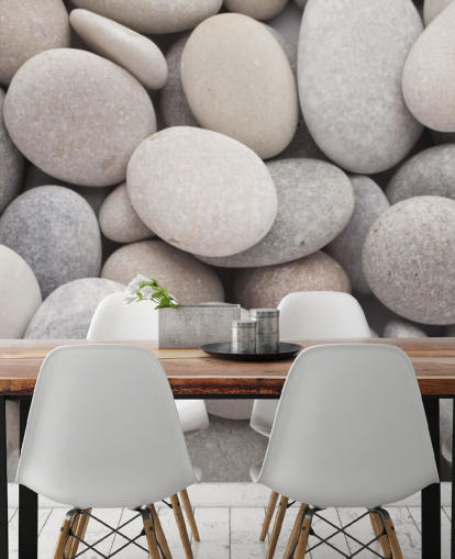 mur de galets Papier Pebble