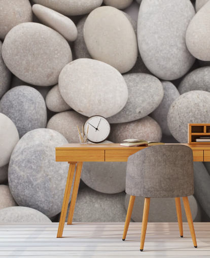 Kiezelmuur Pebble behang