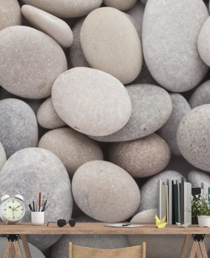 Pebble Wall Pebble Wallpaper