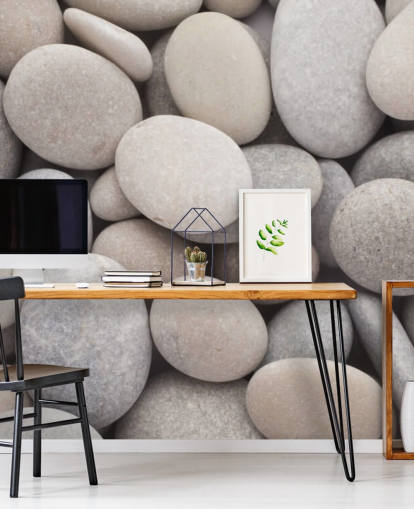 Pebble Wall Pebble Wallpaper Pebble Wall Pebble Wallpaper