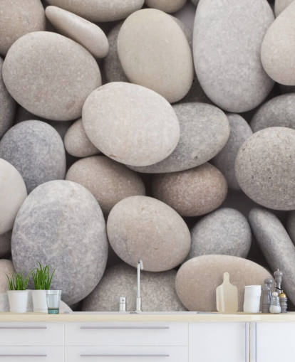 Kiezelmuur Pebble behang