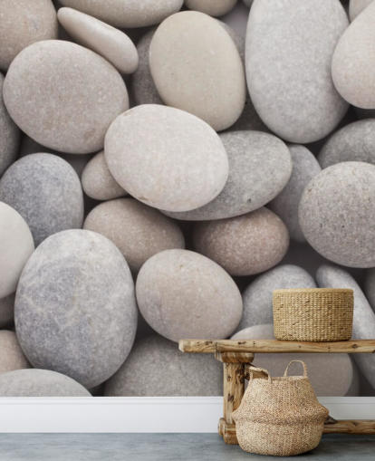 Pebble Wall Pebble Wallpaper