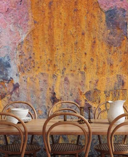 Coloured Rust Wallpaper Mural Coloured Rust Wallpaper Mural