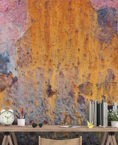 Coloured Rust Wallpaper Mural Coloured Rust Wallpaper Mural