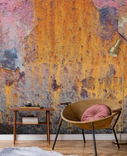 Farvet Rust Wallpaper Mural
