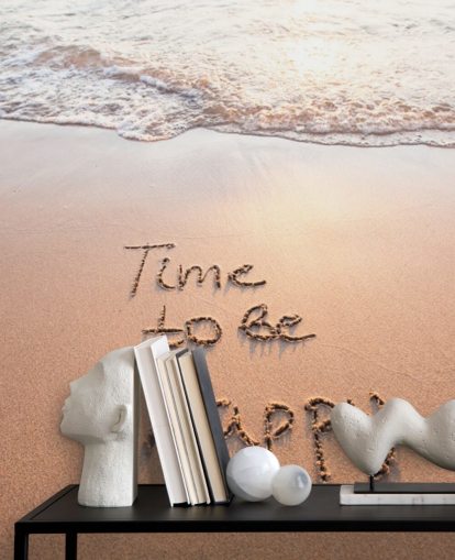 Zeit, glücklich zu sein Fototapete