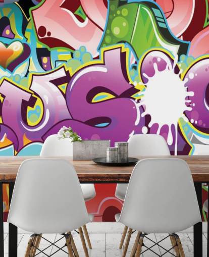 Music Splash Graffiti Wallpaper