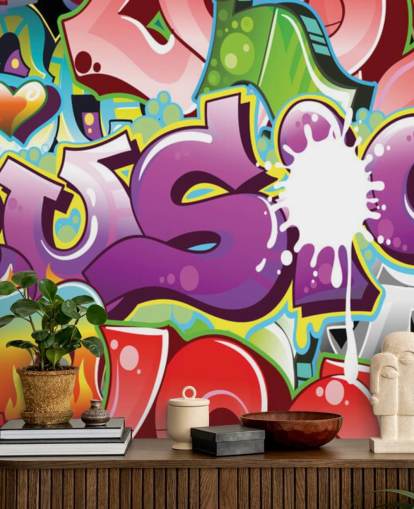 Music Splash Graffiti Wallpaper Music Splash Graffiti Wallpaper