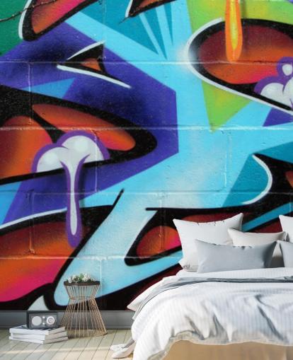Papel pintado Grafiti con letras Zing Papel pintado Grafiti con letras Zing