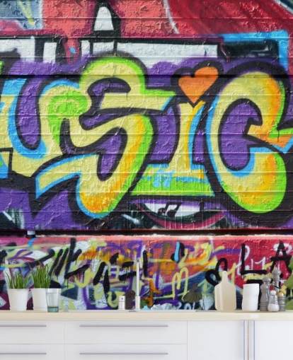Music Writing Graffiti Wallpaper Mural Music Writing Graffiti Wallpaper Mural