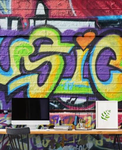 Papier Peint Fresque Graffiti Musique Papier Peint Fresque Graffiti Musique