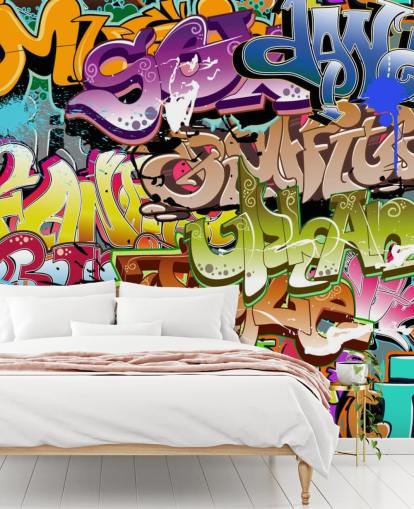 The Words Wallpaper Mural