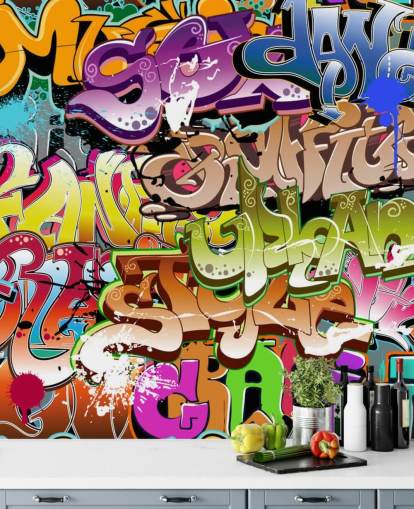 The Words Wallpaper Mural The Words Wallpaper Mural