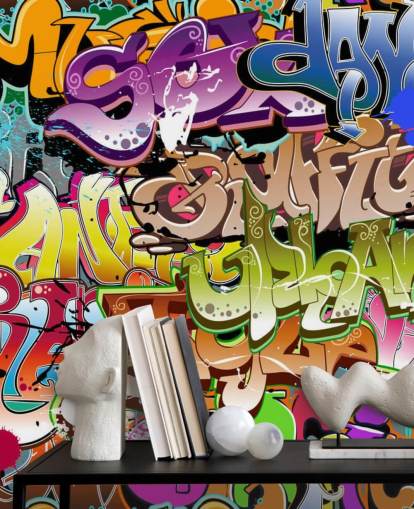 The Words Wallpaper Mural