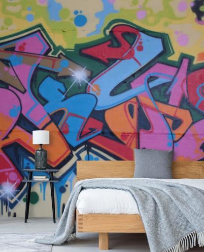 Berlin Street Art Wallpaper Mural