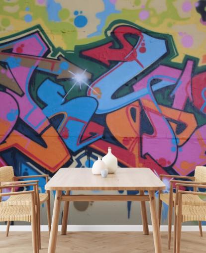 Berlin Street Art Wallpaper Mural