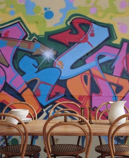 Berlin Street Art Wallpaper Mural