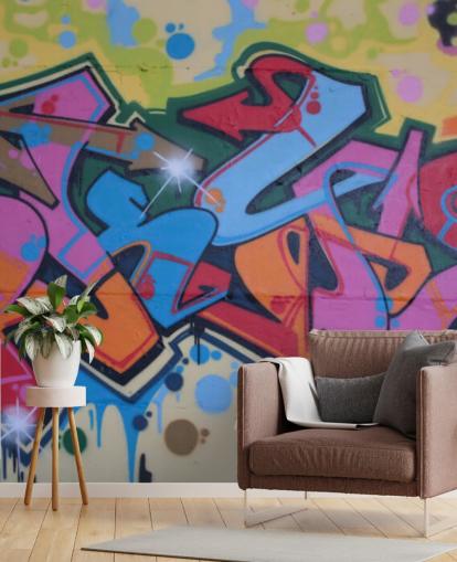 Berlin Street Art Wallpaper Mural