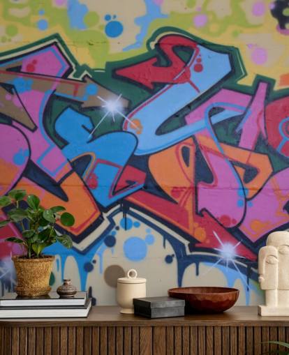 Berlin Street Art Wallpaper Mural