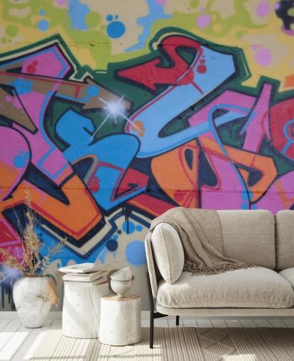 Berlin Street Art Wallpaper Mural