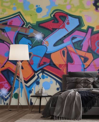 Berlin Street Art Wallpaper Mural