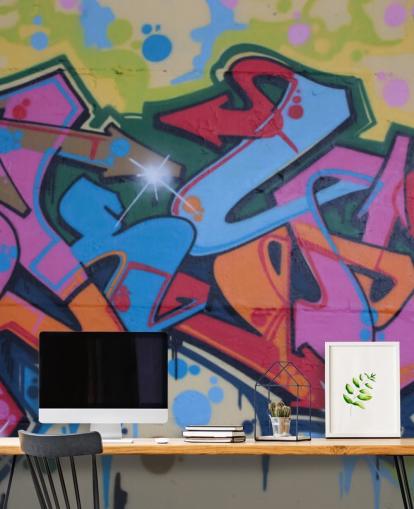 Berlin Street Art Wallpaper Mural