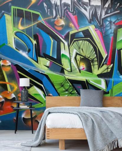 Angular Wallpaper Mural