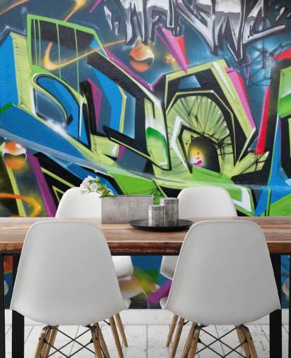 Angular Wallpaper Mural