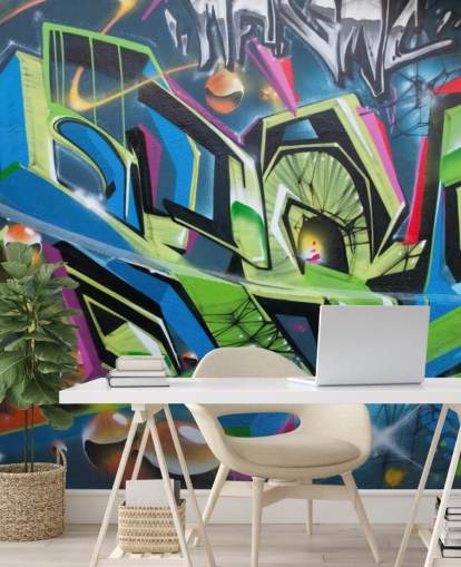 Angular Wallpaper Mural