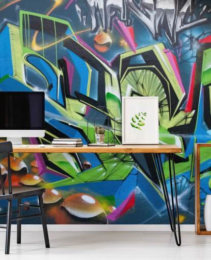 Angular Wallpaper Mural