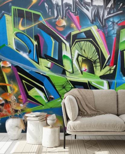 Papel pintado angular