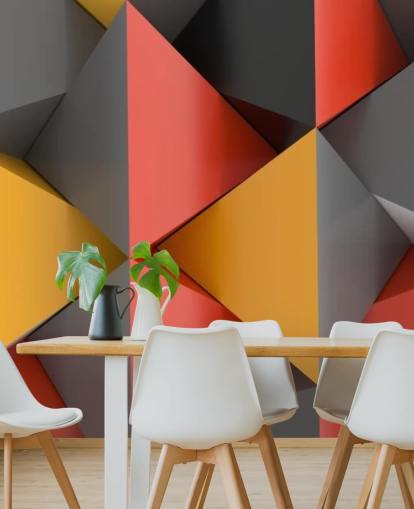 Papier peint Pyramides 3D