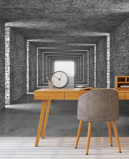 Into the Distance Fotobehang Into the Distance Fotobehang