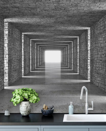 Into the Distance Wallpaper Mural