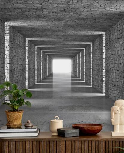 Into the Distance Wallpaper Mural