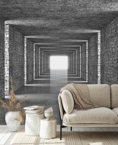 Into the Distance Wallpaper Mural