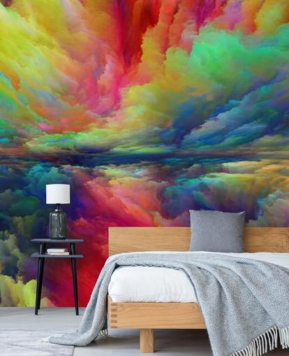 colourful clouds wallpaper